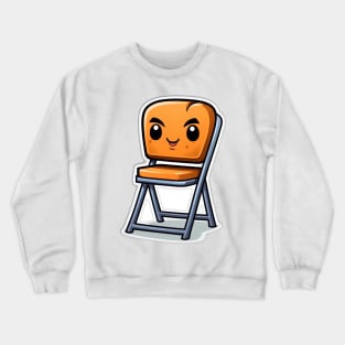 Folding chair design Crewneck Sweatshirt